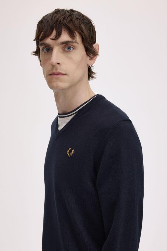26FW 프레드페리 스웨터 K9600 795 NAVY - FRED PERRY