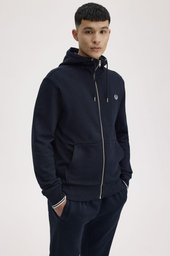 26FW 프레드페리 긴팔 티셔츠 J7536 795 NAVY - FRED PERRY