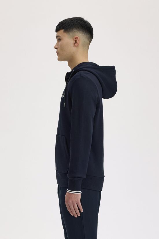 26FW 프레드페리 긴팔 티셔츠 J7536 795 NAVY - FRED PERRY