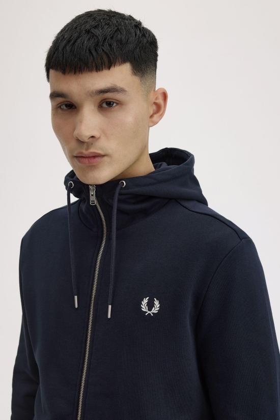 26FW 프레드페리 긴팔 티셔츠 J7536 795 NAVY - FRED PERRY