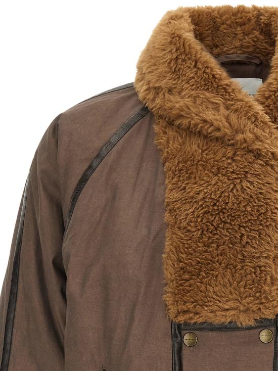 26FW 이자벨마랑에뚜왈 패딩 VE0725FAD3C01E50BW Brown - ISABEL MARANT ETOILE