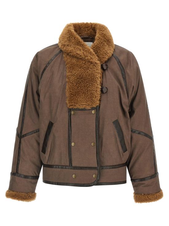 26FW 이자벨마랑에뚜왈 패딩 VE0725FAD3C01E50BW Brown