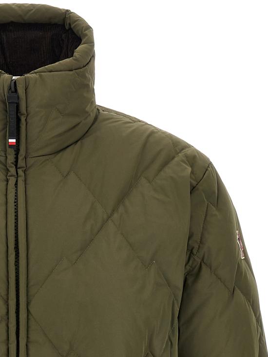 26FW 몽클레어 브라만스 다이아몬드 퀼티드 숏 다운 자켓 L20971A0003059876825 Green - MONCLER