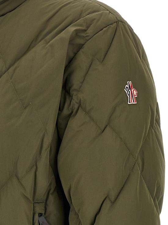 26FW 몽클레어 브라만스 다이아몬드 퀼티드 숏 다운 자켓 L20971A0003059876825 Green - MONCLER