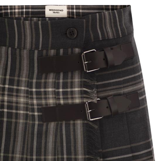 26FW 위켄드막스마라 스커트 2625106092600 ANTHRACITE - WEEKEND MAX MARA