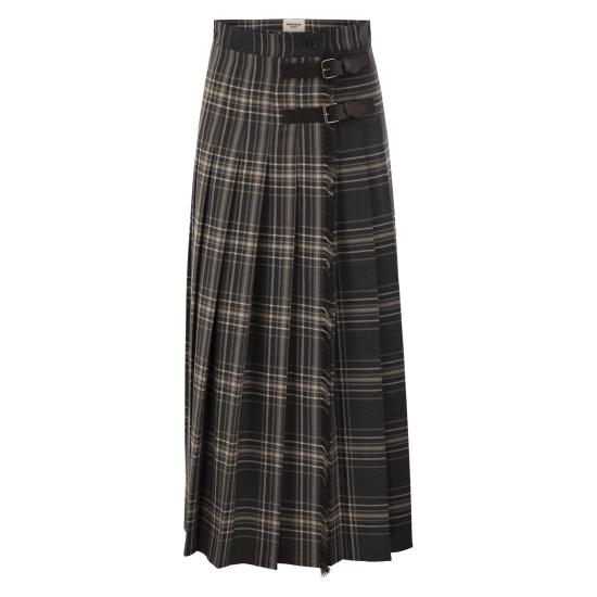 26FW 위켄드막스마라 스커트 2625106092600 ANTHRACITE