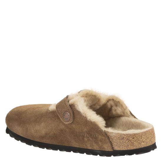 26FW 버켄스탁 보스턴 시어링 스웨이드 뮬 보스턴 시어링 스웨이드 뮬 1032432 BEIGE - BIRKENSTOCK