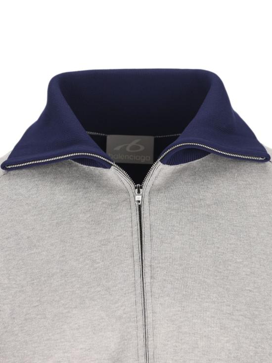26FW 발렌시아가 바디스 니트 집업 카디건 A000GVT3459 1223 GREY