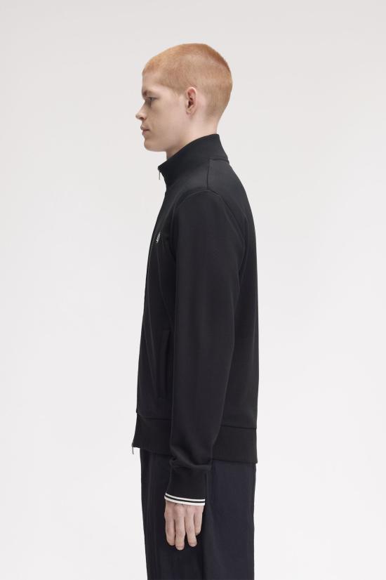 26FW 프레드페리 긴팔 티셔츠 J3340 102 BLACK - FRED PERRY