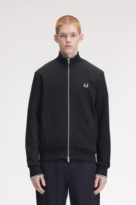 26FW 프레드페리 긴팔 티셔츠 J3340 102 BLACK - FRED PERRY