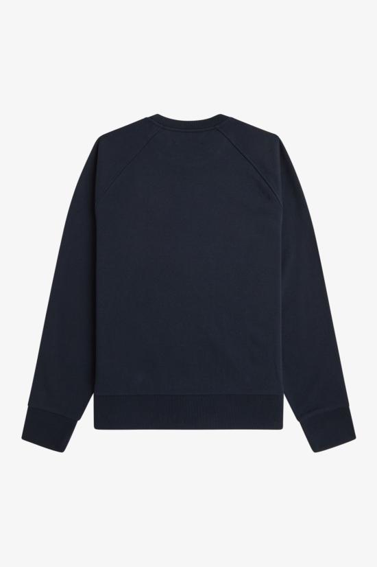 26FW 프레드페리 긴팔 티셔츠 M3652 608 NAVY - FRED PERRY
