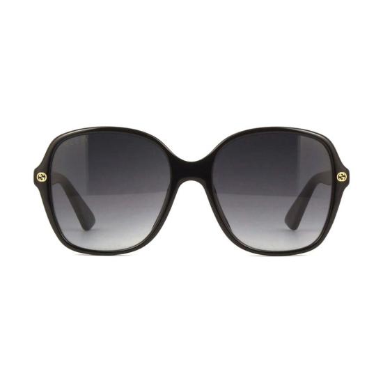  구찌 안경 GG0092 S001 라운드 풀림 선글라스 블랙 - GUCCI