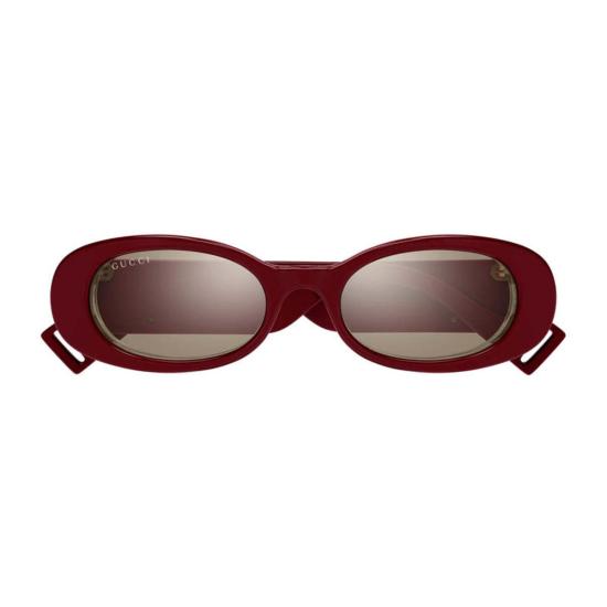  구찌 안경 GG0517 S009 타원형 풀림 선글라스 레드 - GUCCI