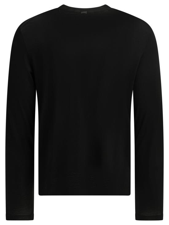26FW 에르노 반팔 티셔츠 JG000290U520689300 BLACK - HERNO