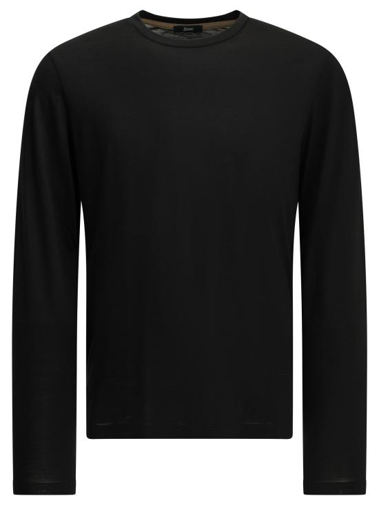 26FW 에르노 반팔 티셔츠 JG000290U520689300 BLACK