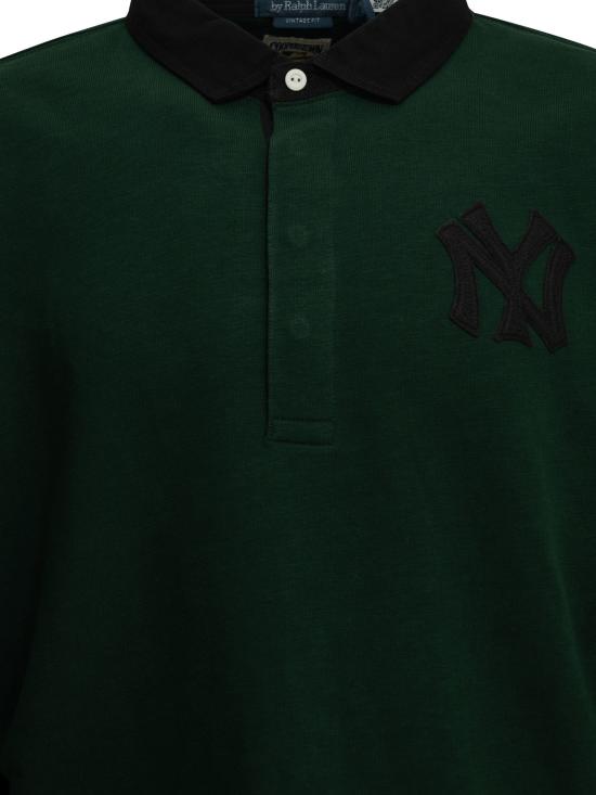 26FW 폴로 랄프로렌 반팔 티셔츠 710B27175001MOSSAGATE GREEN - POLO RALPH LAUREN