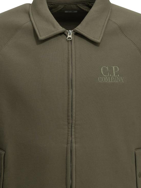 26FW 씨피 컴퍼니 스웨터 21CMSS027A005086W356 GREEN - C.P. COMPANY