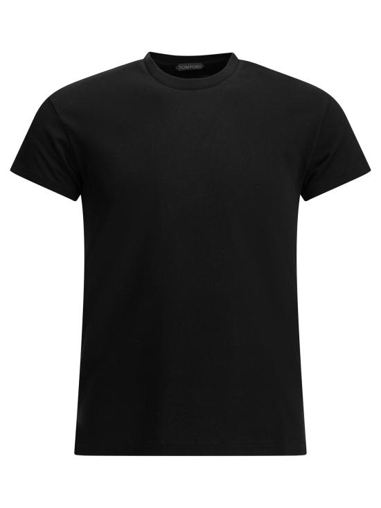 26FW 톰포드 반팔 티셔츠 JCS033JMC080NAA BLACK