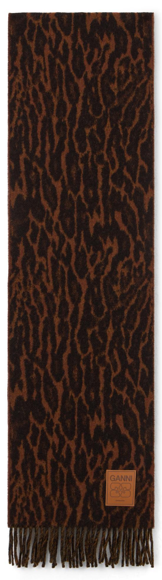 26FW 가니 머플러/스카프 B302024311216ZZB Animalier - GANNI
