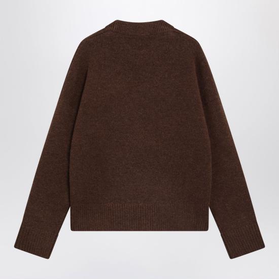 26FW 아미 ADC 크루넥 스웨터 UKS836UKN0135 A362 BROWN - AMI