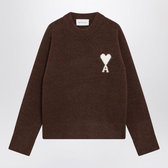26FW 아미 ADC 크루넥 스웨터 UKS836UKN0135 A362 BROWN