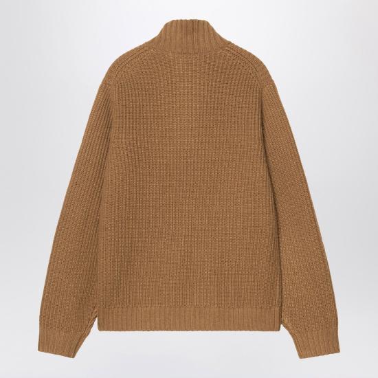 26FW 칼하트 WIP 디트로이트 하프 집 스웨터 I035398PL 3TGXX BROWN - CARHARTT WIP