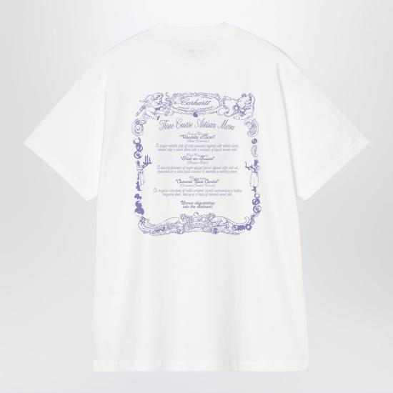 26FW 칼하트 WIP 반팔 티셔츠 I037260CO 02XX WHITE - CARHARTT WIP