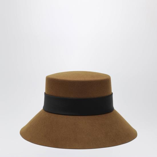 26FW 로로피아나 모자 FXW0097WS E0KD BROWN