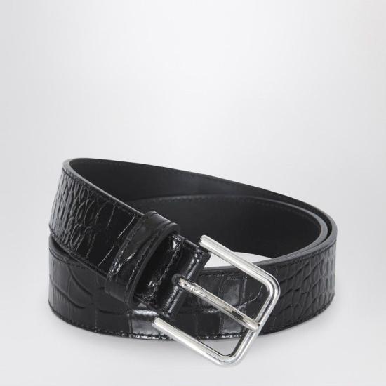26FW 더프랭키샵 레귤러 벨트 BEFS21177LE 148 BLACK