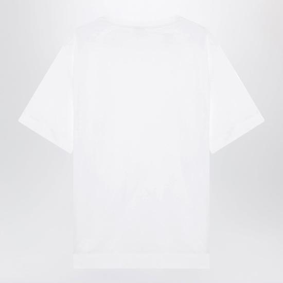 26FW 드리스 반 노튼 반팔 티셔츠 0211004600 001 WHITE - DRIES VAN NOTEN