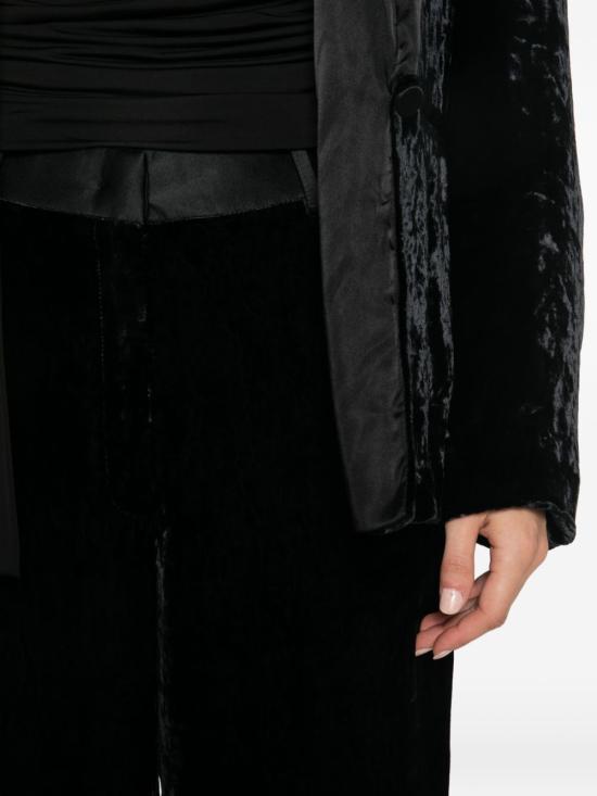 26FW 포르테포르테 스트레이트 팬츠 15345MYPANTSBLACK - FORTE FORTE