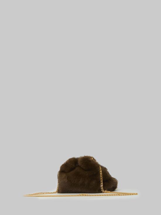 26FW 스텔라 맥카트니 팔라벨라 드로스트링 숄더백 7B0144WP07732007 BROWN - STELLA MCCARTNEY