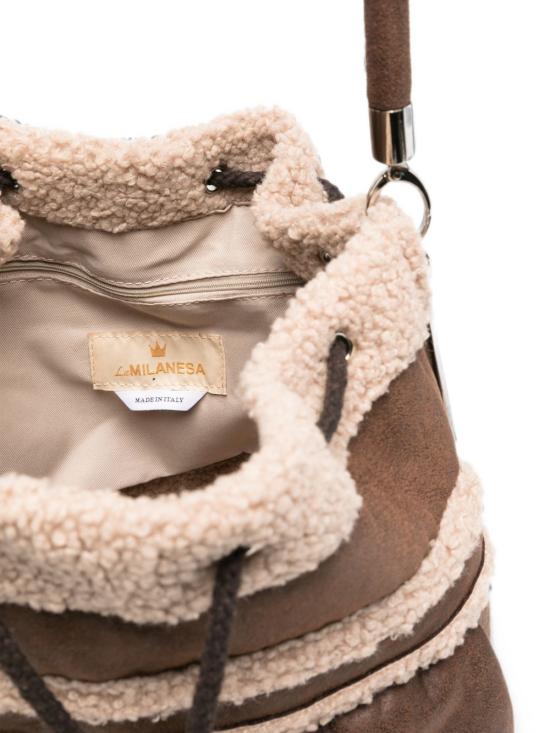 26FW 라밀라네사 토트백 LUCILMARRONE BROWN - LA MILANESA