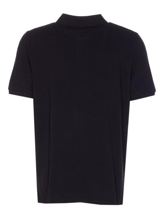 26FW 메종키츠네 폭스 헤드 레귤러 폴로 티셔츠 PM00209KP0002P199 BLACK - MAISON KITSUNE