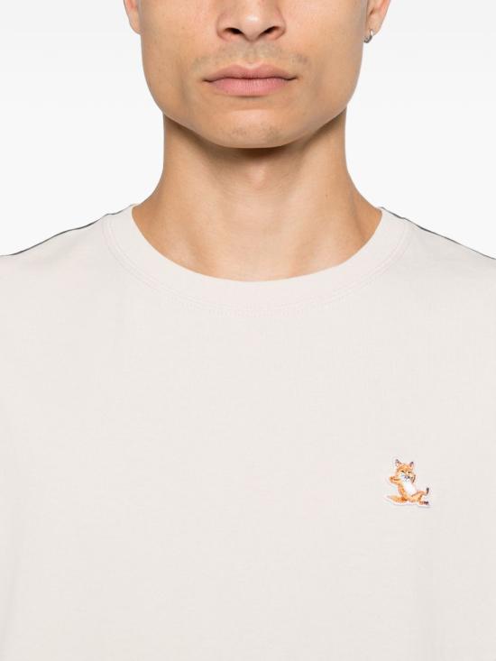 26FW 메종키츠네 반팔 티셔츠 MRMJT37KJ70250548 BEIGE - MAISON KITSUNE