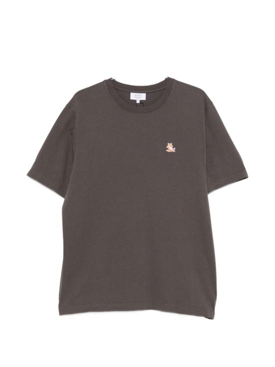 26FW 메종키츠네 반팔 티셔츠 MRMJT37KJ70250438 DARK GREY