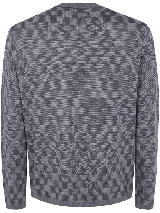 26FW 엠포리오 아르마니 스웨터 EM006276AF29848F8035 GREY - EMPORIO ARMANI
