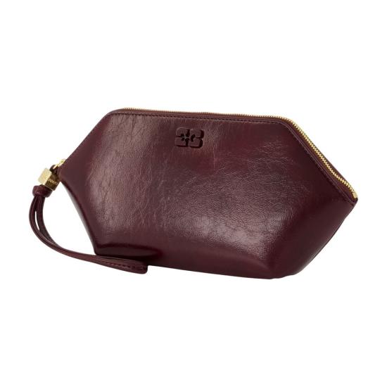 26FW 가니 클러치/파우치 B3010401436 BURGUNDY - GANNI