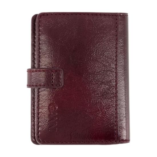 26FW 가니 지갑 B3010369436 BURGUNDY - GANNI