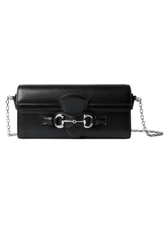26FW 구찌 홀스빗 체인 월렛 A006YUAAGX4 1000 BLACK