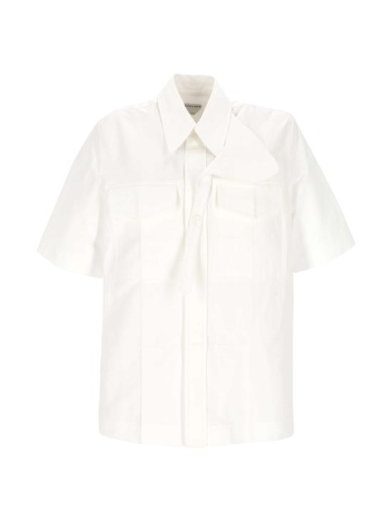 26SS 보테가베네타 셔츠 868895V6D10 9071 WHITE - BOTTEGA VENETA
