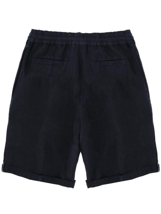  브루넬로 쿠치넬리 스트레이트 팬츠 M243DU0020 C2517 BLACK - BRUNELLO CUCINELLI