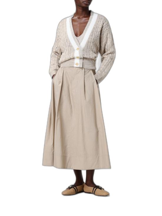  브루넬로 쿠치넬리 스커트 M0F79G3951 C9195 BEIGE - BRUNELLO CUCINELLI