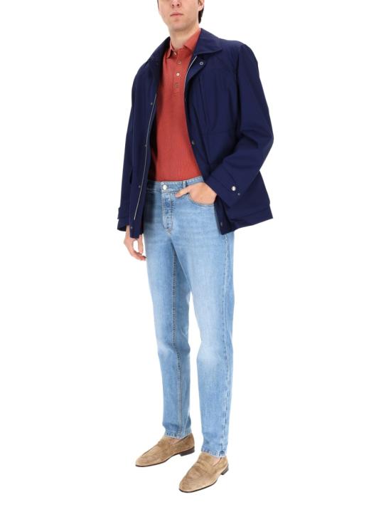  브루넬로 쿠치넬리 자켓 MM4166490 C350 BLUE - BRUNELLO CUCINELLI