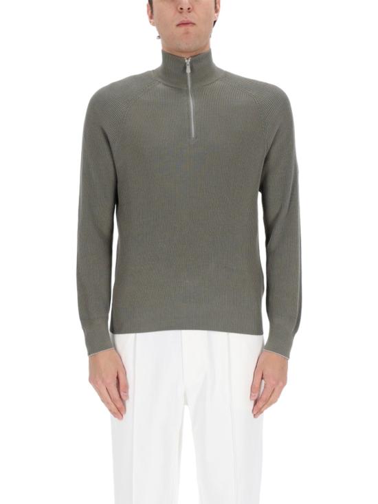  브루넬로 쿠치넬리 캐시미어 스웨터 M29400104 CXS05 GREEN - BRUNELLO CUCINELLI