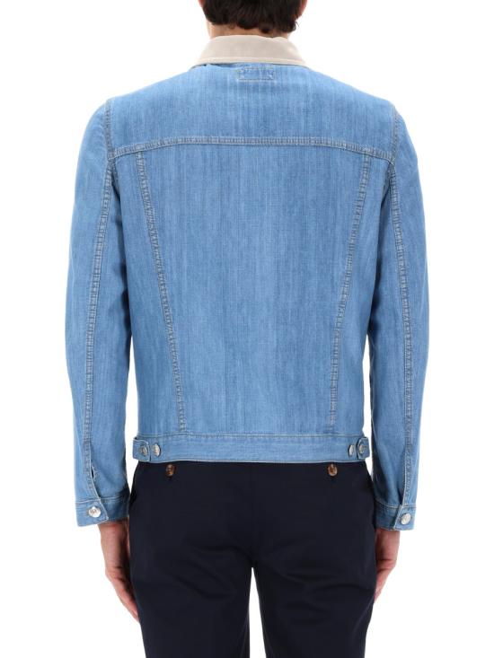  브루넬로 쿠치넬리 데님 블루종 MH2636914 CEH25 DENIM - BRUNELLO CUCINELLI