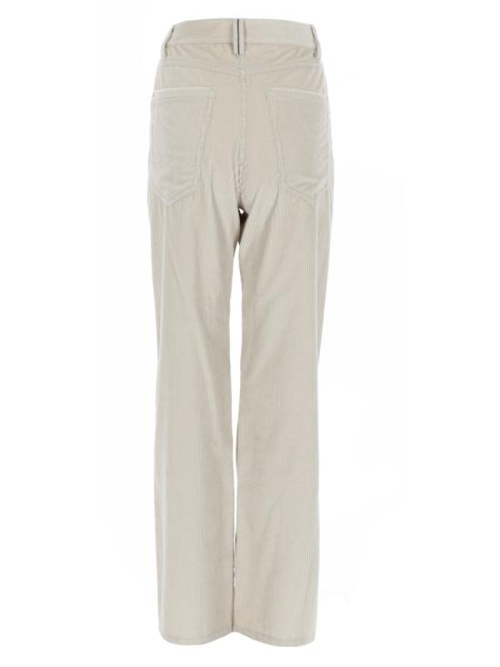 25FW 브루넬로 쿠치넬리 스트레이트 팬츠 MA180P9075 C2430 IVORY - BRUNELLO CUCINELLI