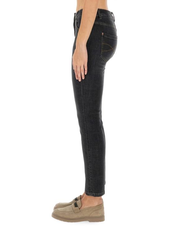  브루넬로 쿠치넬리 스트레이트 팬츠 MB065P5679 C8341 BLACK - BRUNELLO CUCINELLI
