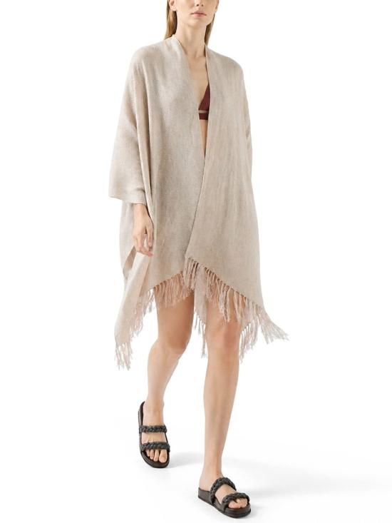  브루넬로 쿠치넬리 머플러/스카프 MSCDAGP08 CHH68 BEIGE - BRUNELLO CUCINELLI