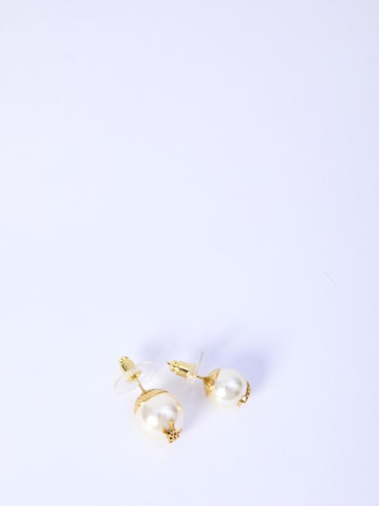  생로랑 카산드라 펄 이어링 691563 Y15269018 GOLD - SAINT LAURENT